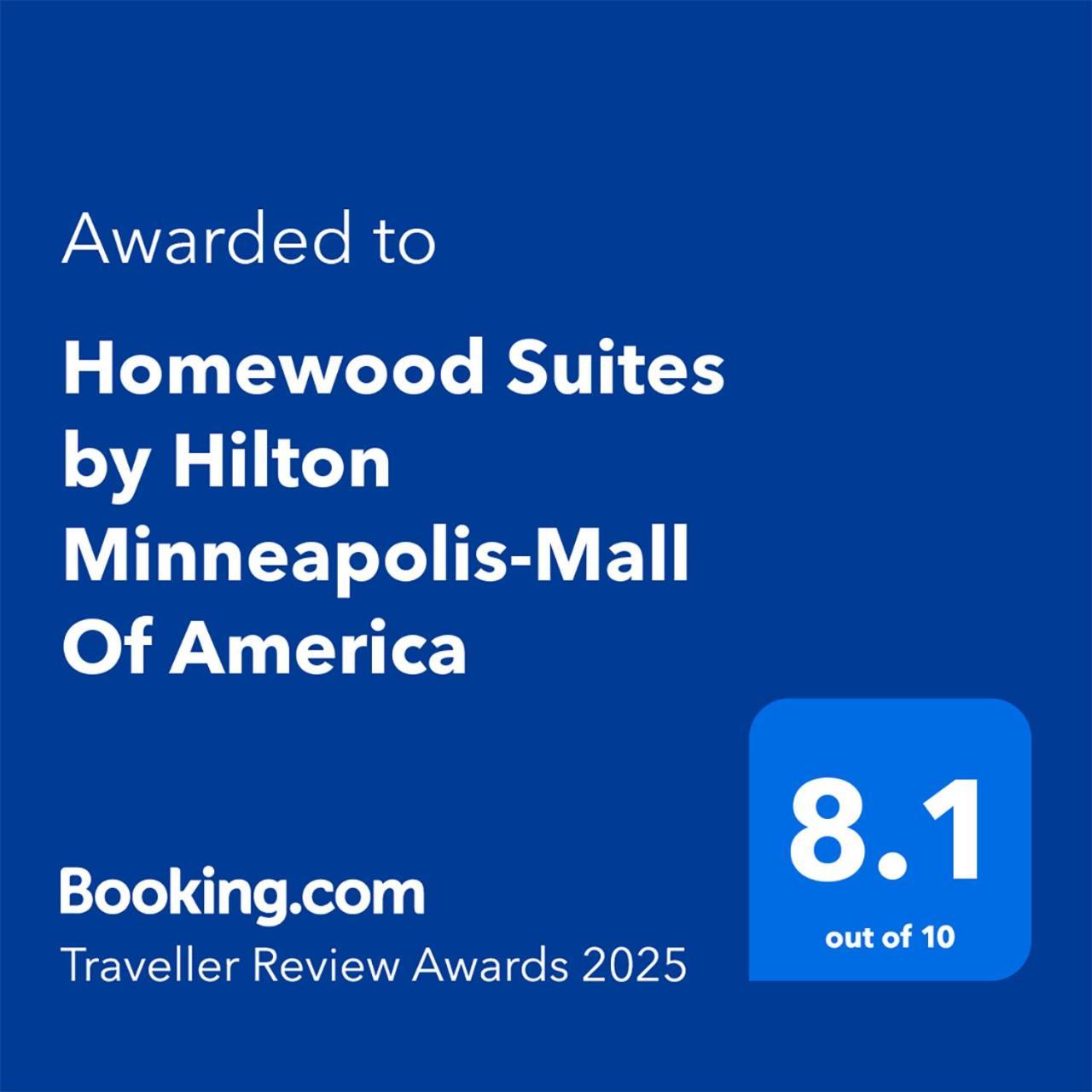 Homewood Suites By Hilton Minneapolis-Mall Of America Bloomington Exteriör bild